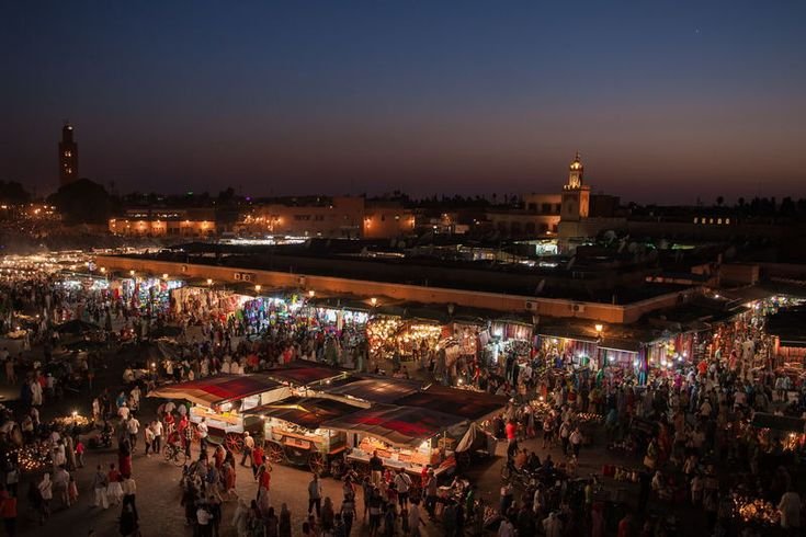 Marrakech after Taraweh Prayer